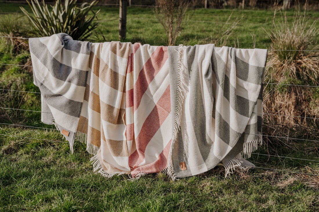 How to Care for Your Wool Blanket: A Simple Guide from Our Farm to Your Home