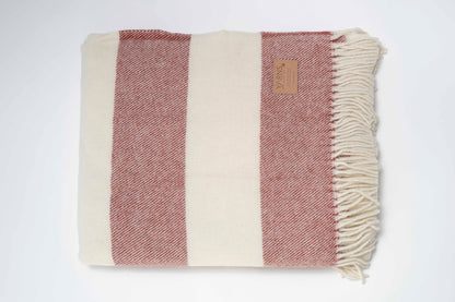 100% Lambswool Throw - Sunset