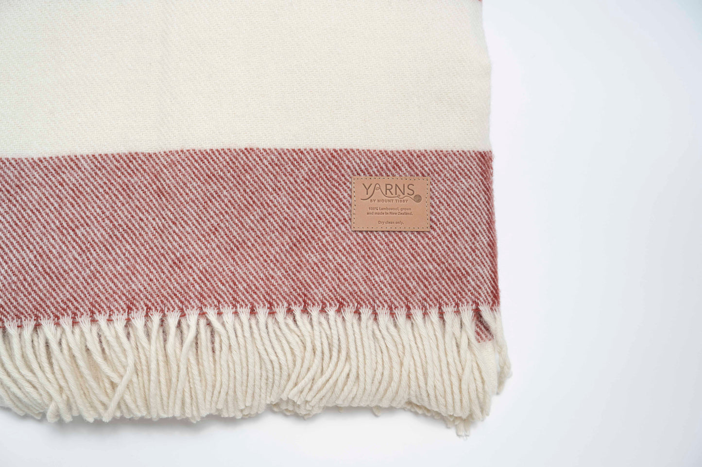 100% Lambswool Throw - Sunset